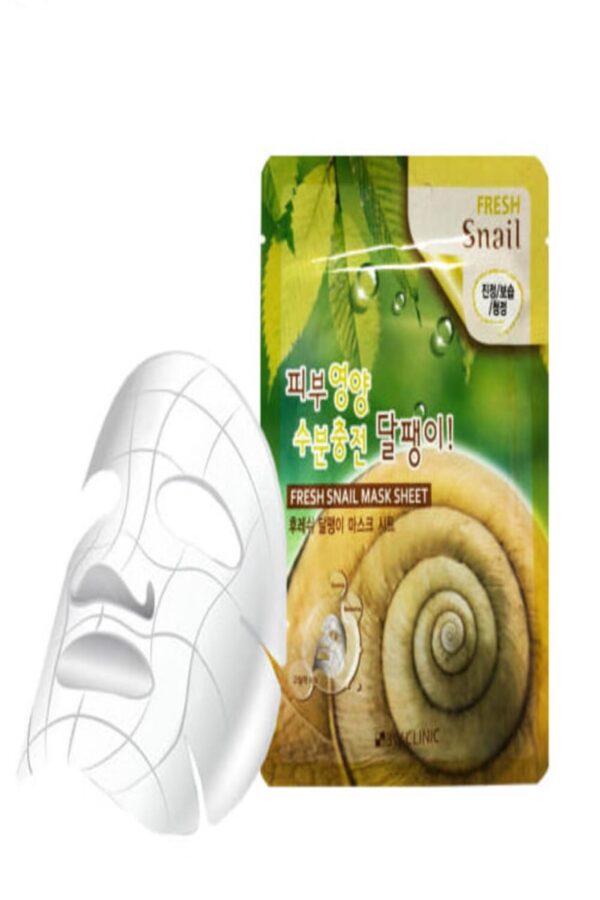 Snail face mask