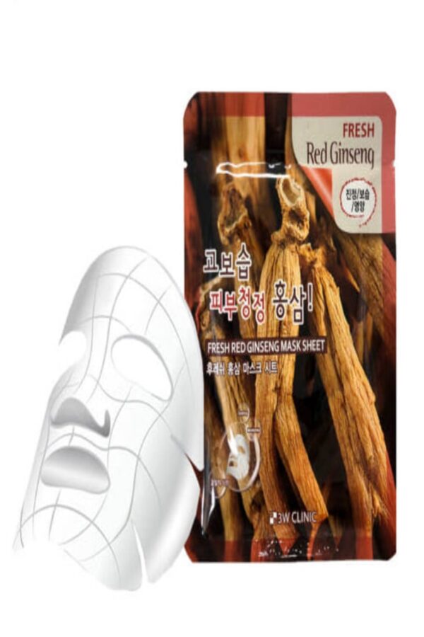 Red ginseng face mask